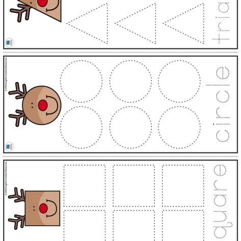 Freebie. Snowman Winter Shape Tracing Strips Download a Free PDF Copy ❤️👇 https://createdres.com/snowman-winter-shape-tracing-strips/ Freebie. Reindeer Winter Shape Tracing Strips Download a Free PDF Copy ❤️👇 https://createdres.com/reindeer-winter-shape-tracing-strips/ Letter R Reindeer Craft, Reindeer Math Activities Preschool, Reindeer Prek Activities, Reindeer Lesson Plans Preschool, Reindeer Preschool Theme, Reindeer Worksheets For Preschool, Reindeer Preschool Activities, Reindeer Activities Preschool, Reindeer Preschool