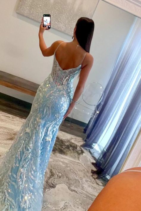 Md Dresses, Tulle Prom Dress Long, One Shoulder Homecoming Dress, Prom 2023, Dream Prom, Mermaid Prom Dress, Spaghetti Strap Prom Dress, Corset Dress Prom, Sequin Appliques