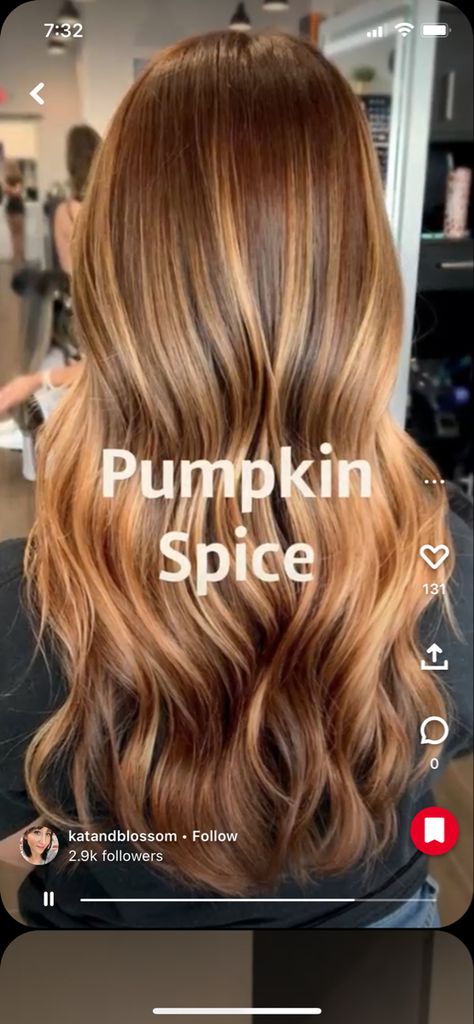 Pumpkin Spice Hair Color, Copper Blonde Balayage, Apricot Hair, Light Auburn Hair Color, Brown Auburn Hair, Pumpkin Spice Hair, Light Auburn Hair, Caramel Blonde Hair, Cinnamon Hair