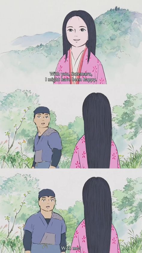 Ghibli Quotes, The Princess Kaguya, Anime Library, The Tale Of Princess Kaguya, Summer Wars, Princess Kaguya, Isao Takahata, Sinchan Cartoon, Ghibli Artwork