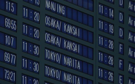 Airport Vehicles, Flight Video, Flight Schedule, Narita, At The Airport, Web Template Design, Web Template, Video Footage, Osaka