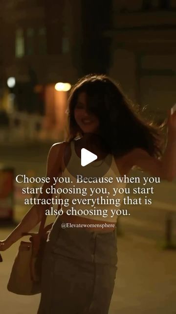 Female Empowerment | Quotes | Mindset | Motivation on Instagram: "Comment ❤️ if you are choosing you!

Be sure to follow @elevatewomensphere for daily inspiration.
👉🏼 @elevatewomensphere
👉🏼 @elevatewomensphere

Video by @christina_ich
Quotes and editing by @elevatewomensphere

©️2024 elevatewomensphere, All Rights Reserved. Repost via Instagram Feature or crediting owner

#womenempowerment #womeninbusiness #girlpower #selflove #motivation #womenempoweringwomen #womenpower #girlboss #strongwomen #inspiration #bossbabe #empoweringwomen #womenentrepreneurs #girls #mindset #bossbabe #empoweringwomen #womenentrepreneurs #girls #mindset" Female Empowerment, Girl Empowerment, Women Empowerment Quotes, Women Motivation, Professional Growth, Empowerment Quotes, Take The First Step, Boss Babe, Daily Inspiration