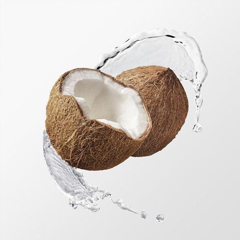 Coconut splash clipart, fruit abstract graphic psd | premium image by rawpixel.com / Benjamas Coconut Photography, Coconut Splash, Juice Coconut, Coconut Juice, Psd Texture, Oil Packaging, Photo Elements, Bottle Design Packaging, Coconut Smoothie