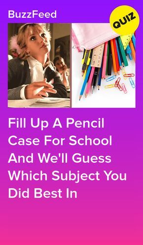 Sleepover Quizzes, School Quizzes, School Habits, Cute Pencil Cases, Pencil Case For School, Personality Quizzes Buzzfeed, School Quiz, Best Buzzfeed Quizzes, Zodiac Quiz