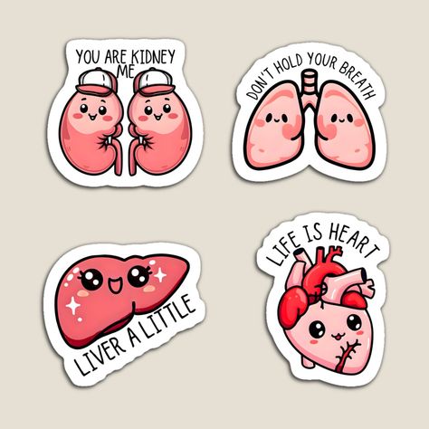 Stickers For Doctors, Medical Font, Nursing Puns, Medicine Stickers, Healthcare Gifts, Nursing Stickers, Anatomy Stickers, Medical Puns, Med Vet