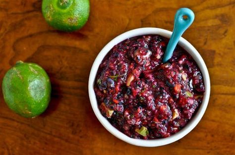 Blueberry-Lime Salsa | 56 Healthy Blueberry Recipes Blueberry Salsa, Healthy Blueberry Recipes, Fruit Salsa Recipe, Salsa Tomatillo, Metabolism Diet, Healthy Blueberry, Fruit Salsa, Fast Metabolism Diet, Dr Sebi