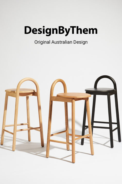 Original Australian Design - Shop our range of bar and counter stools. Bobby Collection designed by Daniel Tucker Photography by Pete Daly The Perfect Kitchen, Designer Bar Stools, Perfect Kitchen, Wood Bar Stools, Wood Counter, Low Stool, Bar Seating, Stool Design, Kitchen Stools