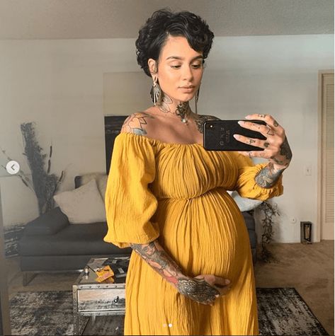 Kehlani Shows Off Her 6 Months Baby Bump And Reveals Why She Kept Her Pregnancy Secret - Nigerian Entertainment Today 6 Months Pregnant, Preggo Fashion, Pretty Pregnant, Pregnant Celebrities, Cute Maternity Outfits, Pregnancy Looks, Kehlani, Stylish Maternity