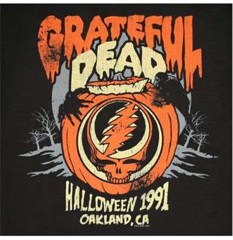 Halloween Grateful Deadhead, Grateful Dead Poster, Rock And Roll History, Rock Poster Art, Rock N Roll Art, Iphone Wallpaper Landscape, Halloween Flyer, Love Halloween, Halloween Haunted Houses