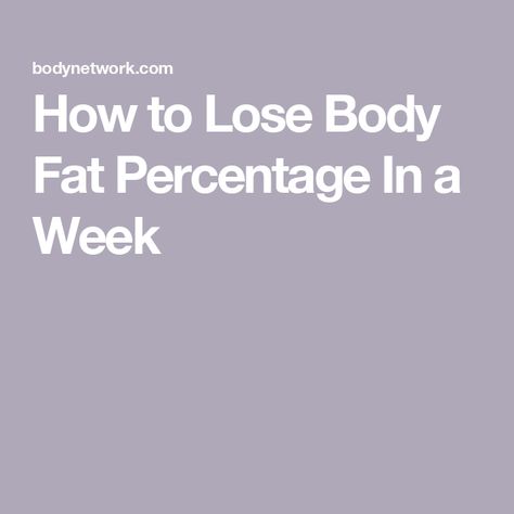 How to Lose Body Fat Percentage In a Week Body Fat Percentage Chart, Reduce Body Fat Percentage, Body Fat Percentage Calculator, Lower Body Fat, Youtube Workout, Body Fat Percentage, Visceral Fat, Health And Exercise, Lose Body Fat