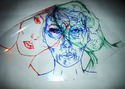 1069510136 Fine Art (Ba Hons): Acetate. Acetate Art, Layering Art, Layered Art, Gcse Art, Middle School Art, A Level Art, Art Project, Art Studios, Art Classes