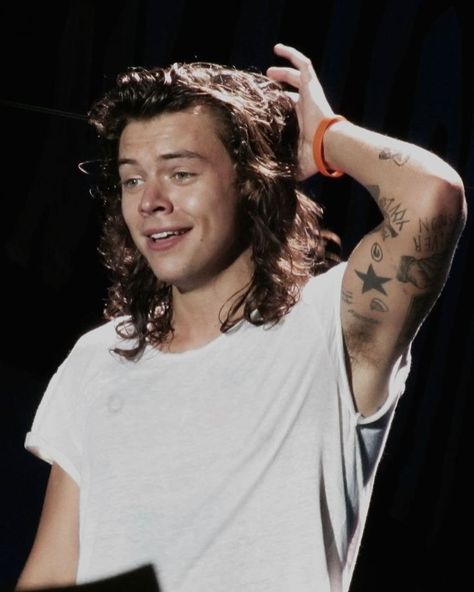 You got that long hair, slicked back, white T-shirt 🤍 #harrystyles #harrystylesedit #harrystylesvids #harrystylesvideos #harrystylestiktok #harrystylesloveontour #harrystylesfan #loveontour #tpwk #harries #harry #likes Harry Styles Long Hair, Prince Hair, Harry 1d, Harry Styles Cute, Harry Styles Wallpaper, Harry Styles Pictures, Harry Styles Photos, Don Juan, Mr Style