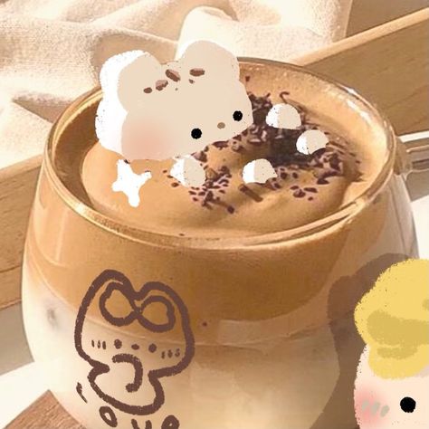 Kawaii Icons, Coffee Icon, Cocoppa Wallpaper, Images Kawaii, Cute Food Drawings, Cute Food Art, Cute Kawaii Drawings, Kawaii Food, Food Drawing