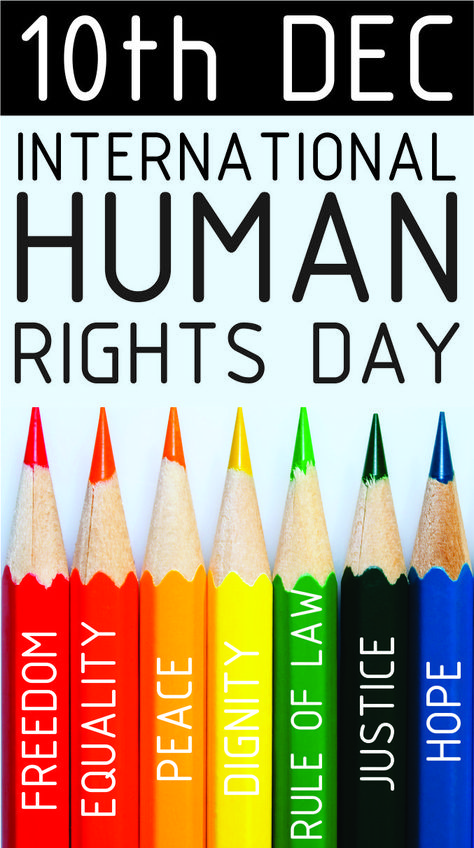 Human Rights Day is celebrated annually across the world on 10 December. The date was chosen to honor the United Nations General Assembly's adoption and proclamation, on 10 December 1948, of the Universal Declaration of Human Rights (UDHR), the first global enunciation of human rights and one of the first major achievements of the new United Nations. United Nations Poster, Preschool Families Unit, World Human Rights Day, What Are Human Rights, Human Rights Quotes, Christian Women Quotes, Universal Declaration Of Human Rights, Ganesha Sketch, Cover Page For Project