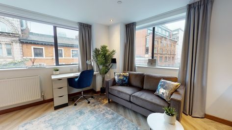 Studio Apartment Matterport, Matterport Studio Apartment, Matterport Studio, Studio Matterport, Uk Matterport, Studio Apartment Living, Apartment Floor, Minimalist Apartment Style, 3d House