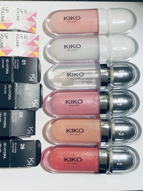 Makeup Accesories, Gloss Labial, Fancy Makeup, Makeup To Buy, Kiko Milano, Lip Glosses, Gloss Lipstick, Makeup Obsession, Makeup Items