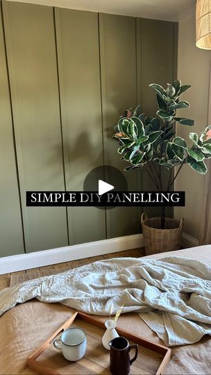 37K views · 1.5K reactions | SIMPLE DIY PANELLING…

This is new from me using a voice over so let me know what you think 🙈 

I forgot to film our popular livingroom panelling so I decided to recreate it to show you how easy it is to do!! 

The slats are from @bandq_uk 10 for £31.76 bargain! 

If you have any questions let me know! 

I will post more in-depth details on my stories soon 😊 

Have a fab Saturday! 

Previous pr products tagged! 

#interiordesignuk #bedroominspiration #anniesloanpaint #greeninterior #ukhomerenovation #diypanelling #diyhacks #diyideas #diytutorial #diytips #panellingwalls #wallpanelling #bedroominspo #bedroomdesign #diyprojects #diymakeover #myhousethismonth #simplediy #interiordesign #interiordesignideas #myrevampreveal #thornior #anniesloan #bedroomideas #ban Wall Wood Paneling Ideas Bedrooms, Woodpanel Makeover Bedroom, Paneling Walls Makeover, Painting Paneling Walls, Faux Paneling, Diy Panelling, Wall Paneling Diy, Interior Desig, Annie Sloan Paints