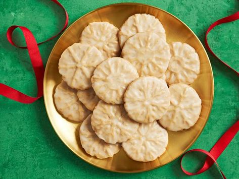 Get Apple Pie Shortbread Cookies Recipe from Food Network Apple Shortbread, Apple Pie Shortbread Cookies, Apple Shortbread Cookies, Fall Shortbread Cookie Recipe, Pumpkin Spice Shortbread Cookies, Ted Lasso Shortbread Recipe, Cookie Butter Pie Food Network, Spiced Eggs, Christmas Cookbook