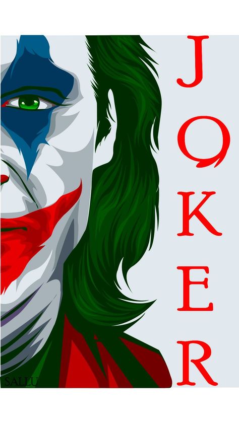 Joker Canvas Art, Joker Canvas, Joker Painting, Vector Portrait Illustration, Spiderman Drawing, Joker Artwork, Disney Drawings Sketches, Joker Art, Celebrity Drawings