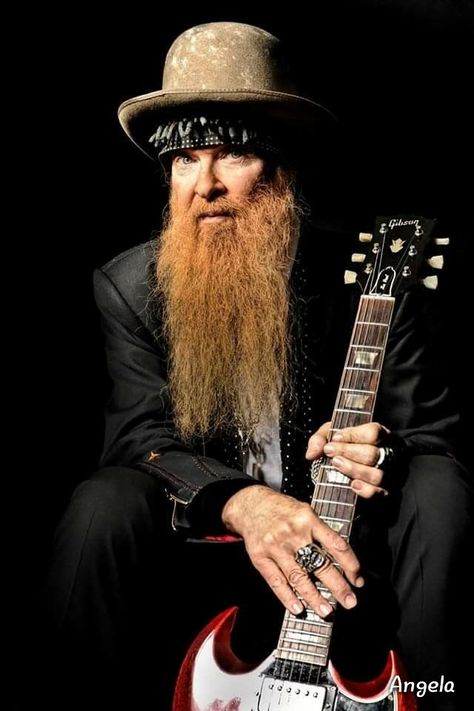 Billy F Gibbons, Frank Beard, Billy Gibbons, Blues Musicians, Zz Top, Awesome Beards, Musica Rock, Rock Guitar, Southern Rock