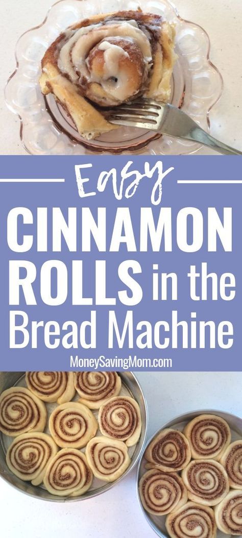 Breville Bread Machine Recipes, Bread Machine Cinnamon Rolls, Bread Machine Recipes Sweet, Homemade Cinnamon Rolls Easy, Easy Bread Machine Recipes, Easy Cinnamon Rolls, Easy Cinnamon Rolls Recipe, Retirement Activities, Best Bread Machine