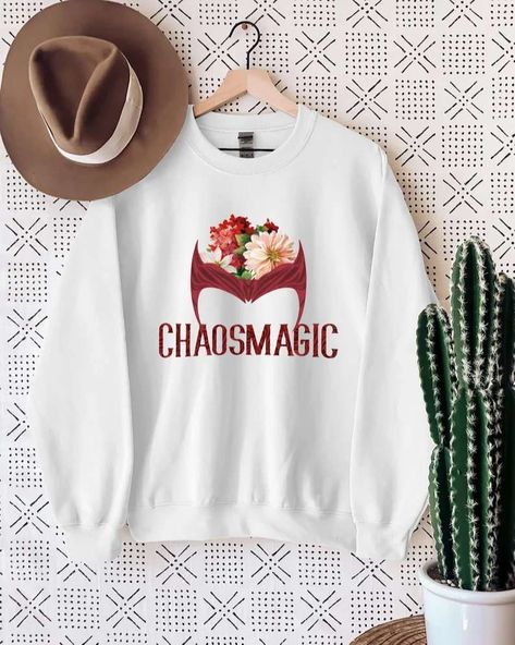 Chaos Magic Wanda Maximoff Sweatshirt Check more at https://customizationtrend.com/chaos-magic-wanda-maximoff-sweatshirt-8952/ Chaos Magic, Wanda Maximoff, Graphic Sweatshirt, Sweatshirts