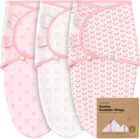 3-Pack Organic Baby Swaddle Sleep Sacks - Newborn Baby Swaddle Wrap 0-3 Months, Ergonomic Newborn Swaddle, Baby Sleeping Bag,  Nursery Swaddles, Baby Wrap, Newborn Essentials (Blossom)
Visit the KeaBabies Store Baby Swaddle Wrap, Swaddle Sack, Feeling Safe, Baby Sleep Sack, Experience Life, Newborn Swaddle, Sleep Sack, Swaddle Wrap, Physical Development