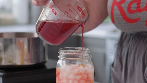 Sour Cherry Syrup Recipe on Food52, a recipe on Food52 Cherry Syrup Recipe, Erin Jeanne Mcdowell, Sour Cherry Recipes, Cherry Drink, Cherry Lemonade, Fruit Farm, Fresh Squeezed Lemonade, Cherry Syrup, Strawberry Picking