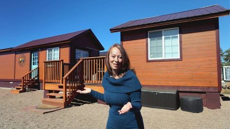 Tiny House With Breezeway, Tiny Homes Connected By Breezeway, 3 Tiny Houses Connected, 2 Tiny Houses Connected, Connected Tiny Houses, Two Tiny Houses Connected, 2 Houses Connected, Tiny Houses Connected, Breezeway Patio