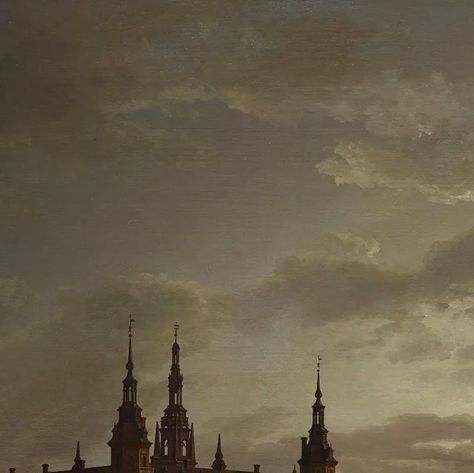 Dark & Gloomy on Instagram: "Frederiksborg Castle, 1817. Painted by Johan Christian Claussen Dahl." Frederiksborg Castle, Johan Christian Dahl, Castle, On Instagram, Instagram