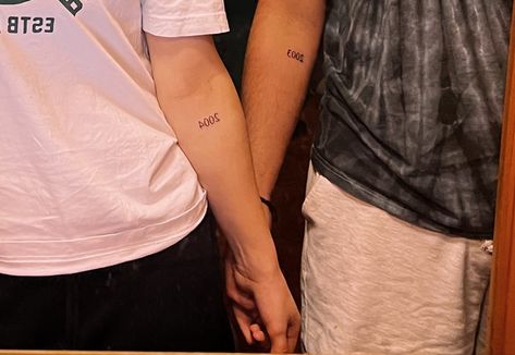 birth years Matching Couple Tattoos, Birth Year, Couple Tattoos, Matching Couples, Tattoos