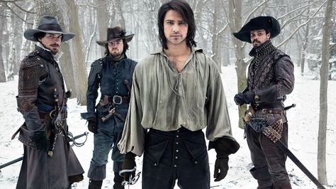 Musketeers Cast, Milady De Winter, The Musketeers Tv Series, Howard Charles, Bbc Musketeers, Louis Garrel, The Musketeers, Luke Pasqualino, Tom Burke