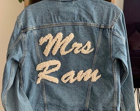 This item is unavailable | Etsy Bridal Jean Jacket, Bride 2024, Senior Jeans, Custom Jean Jacket, Bride Jacket, Last Rodeo, The Bachelorette Party, Ladies Short Jackets, Boyfriend Jacket