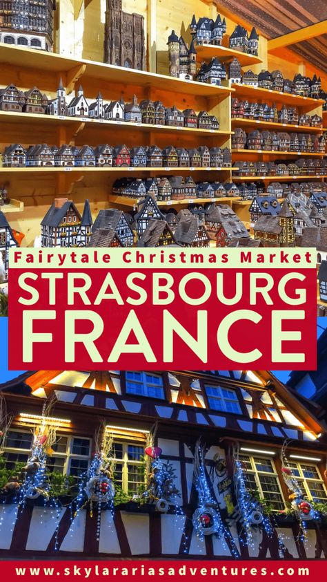 A visit to the Strasbourg Christmas Market in France - one of the the most beautiful Christmas market in Europe! Skylar Aria’s Adventures #christmasmarket #strasbourg #france #alsace #alsaceregion  #europechristmasmarket  #christmastravel #christmas #holidaymarket #holidaytravel #holidays #christmasideas #travel #familytravel #travelguide #roadtrip Strasburg France, Andorra Travel, Christmas Germany, Strasbourg Christmas, Europe Honeymoon, European Christmas, France Trip, Christmas In Europe, Best Christmas Markets