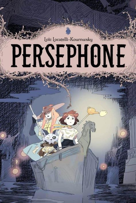 PERSEPHONE Graphic Novel Cover, Film Anime, Book Cover Illustration, High Fantasy, Book Cover Art, Graphic Novels, Children Book Cover, Comic Covers, Book Cover Design