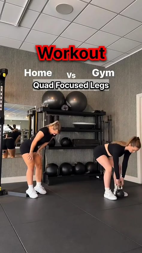 If you want to get stronger, more toned quads without leaving your house or going to the gym, a quad-focused leg day is the answer. To burn and shape your legs, focus on quad-targeting movements such as squats, lunges, and step-ups. Consistent quad workouts not only strengthen your legs but also improve your overall lower body balance. Push through the pain, challenge yourself with more resistance, and see your legs transform over time into powerful, defined quads! // Quad Focused Leg Day At Home // Thick fit body goals curvy // Quad exercises at home // Quad focused exercises // Quads and hamstrings workout // Quads workout gym // No Equipment Quad Workout, Leg Day Without Equipment, Leg Day For Beginners At Home, Workouts To Grow Quads, Standing Quad Exercises, How To Strengthen Your Quads, Leg Day At Home No Equipment, Grow Your Quads At Home, Quad Workout No Equipment