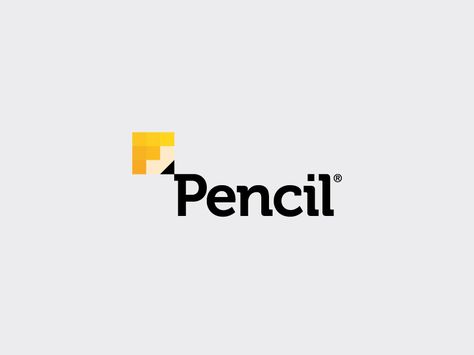 Pencil identity Pencil Logo Design Creative, Pencil Logo Design, Logo Pencil, Academy Logo, Paper Logo, Edit Logo, Logo Sketches, Design Studio Logo, Best Logos