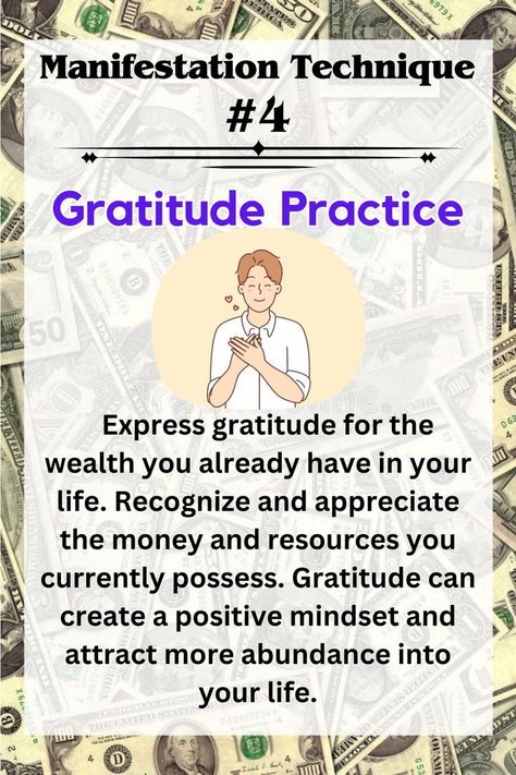 manifestation technique Money Gratitude, Spirituality Journey, Manifestation Books, Lettering Journal, Vibrations Quotes, Visualization Manifestation, Manifestation Methods, Money Law Of Attraction, Attracting Money