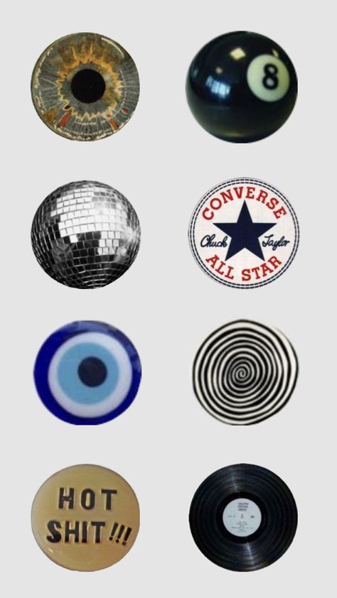 Circle Collage, Ball Aesthetic, Circle Painting, Diy Journal Books, Phone Inspiration, Pop Art Wallpaper, Instagram Feed Ideas, Circle Art, Instagram Highlight Icons