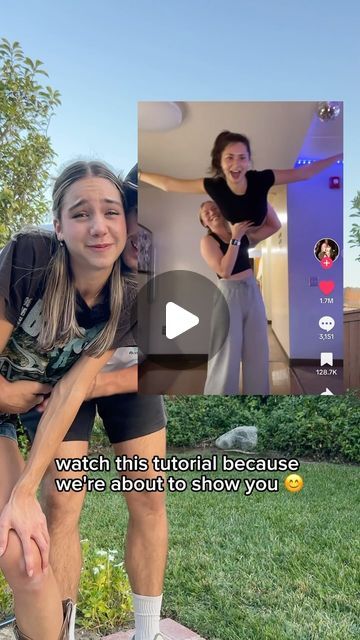 Rylie Shaw on Instagram: "Tag a friend who should learn this with you!! 👭#partnerstunt #newskill #friends #tutorial #howtodo" Rylie Shaw Tutorials, Tag A Friend, Wedding Ideas, On Instagram, Instagram