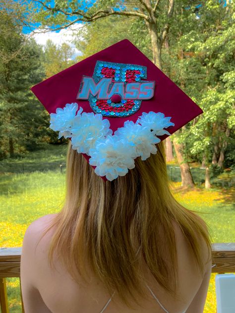 Umass Amherst Graduation Cap, Umass Amherst, University Of Alabama Graduation Cap, Northeastern Graduation Cap, Texas A&m Graduation Cap, University Of Delaware Graduation Cap, Disney College Program Graduation Cap, University Of Massachusetts Amherst, College Grad Cap Ideas