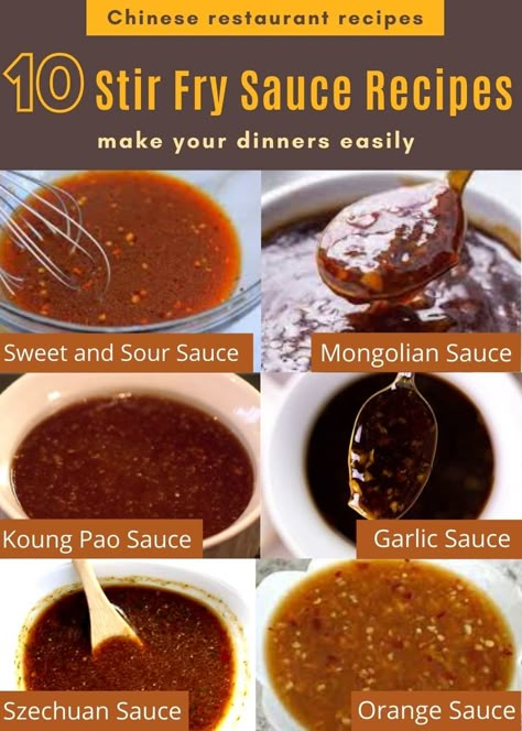 Different Types Of Sauces, Stir Fry Sauces, Spicy Stir Fry Sauce, Chinese Stir Fry Sauce, Stir Fry Sauce Easy, Homemade Stir Fry Sauce, Stir Fry Sauce Recipe, Homemade Stir Fry, Types Of Sauces