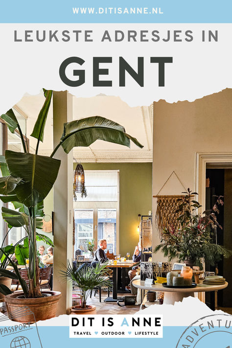 De leukste adresjes in Gent om te eten en te drinken: waar vind je ze? Ik maakte een lijst met mijn favoriete hotspots in Gent. Hier kun je lekker eten en drinken! #gent #hotspots #etenendrinken Gent Belgium, Europe Travel, Belgium, Van