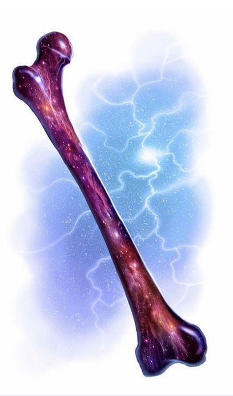 Bone Staff, Bone Magic, Dragon Magazine, Magical Artifacts, Femur Bone, Evelynn League Of Legends, Artifact Art, Magical Items, D D Items