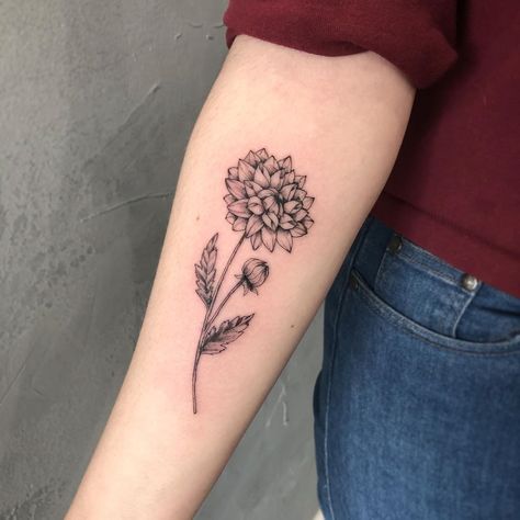 Cupcake Tattoo Designs, Dahlia Flower Tattoos, White Flower Tattoos, Star Ideas, Dahlia Tattoo, Beautiful Warrior, Cupcake Tattoos, Simple Wrist Tattoos, Mother Nature Tattoos