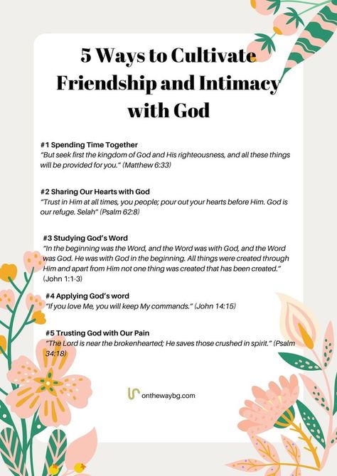 How to Cultivate Friendship and Intimacy with God Printable Godly Friendship, Friendship With God, Intimacy With God, Christian Friendship, My Purpose In Life, Inspirational Blogs, Women Friendship, Bible Study Tips, Christian Post