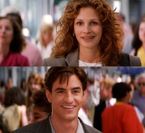 My Best Friend's Wedding (1997) Julianne and Michael // Julia Roberts and Dermot Mulroney Julia Roberts Movies, Julia Roberts Style, My Best Friends Wedding, My Best Friend’s Wedding, Best Friends Wedding, Dermot Mulroney, Wedding Movies, I Love Cinema, 90s Movies