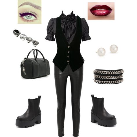 corp goth 2 Edgy Work Outfits, Corp Goth, Goth Outfit Ideas, Corporate Goth, Casual Goth, Goth Look, Black Clothes, Dark Outfits, Professional Attire