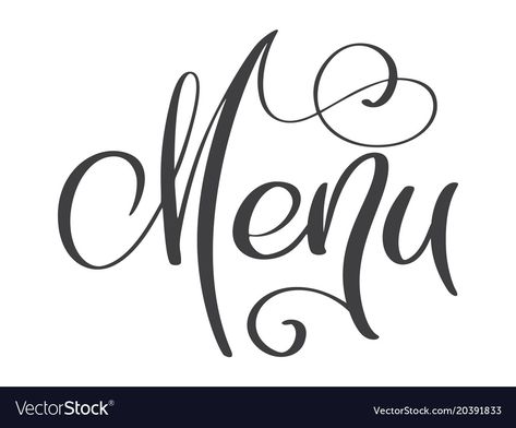 Background Calligraphy, Hand Drawn Lettering, Instagram Ideas Post, Web Blog, Banner Printing, Menu Restaurant, Image Photography, Vector Art, White Background