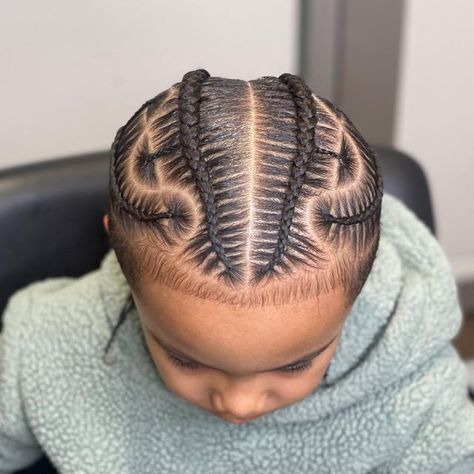 Little Boys Braids Hairstyles Black, Boy Cornrows, Boys Cornrows, Cornrows For Boys, Boy Braid Styles, Black Boy Hairstyles, Toddler Hairstyles Boy, Braids Kids